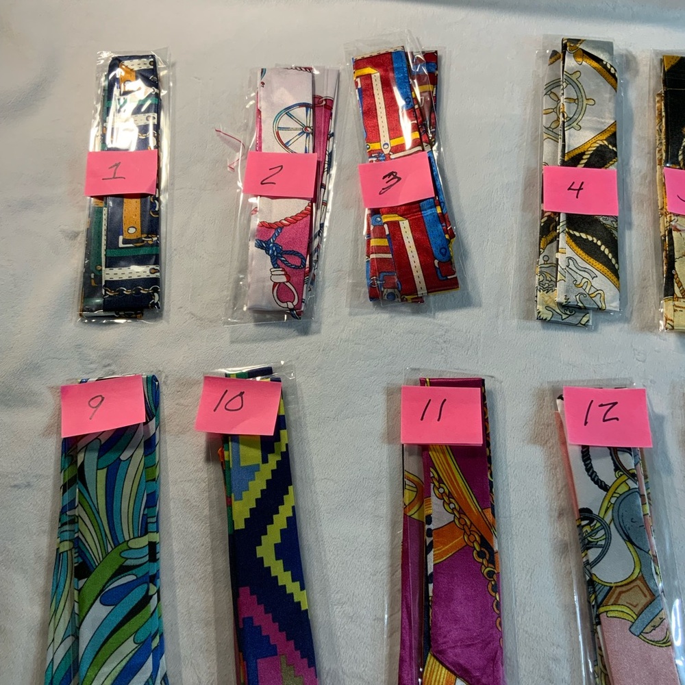 Colorful Patterned Scarves random 5 for $20